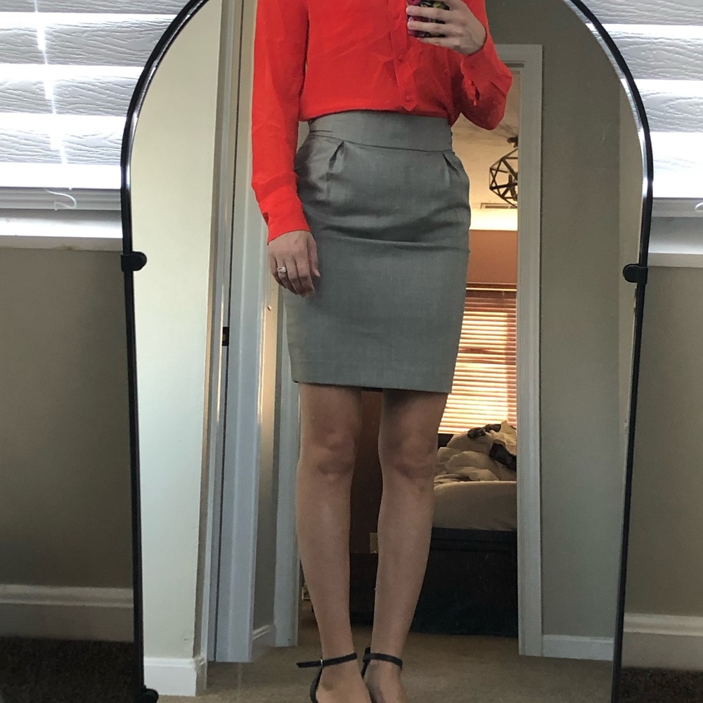 Gray skirt